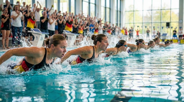KSK-Schwimmer machen das Wasser in Saarbrücken unsicher - Medaillenregen über der Westpfalz