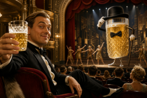 Dubbeglas trifft Dandy: Wenn Gatsby ins Pfalztheater einlädt
