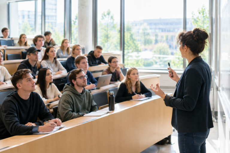 Vom Chefbüro in den Hörsaal: Wie die Hochschule Kaiserslautern Quereinsteigerinnen für die Lehre begeistern will